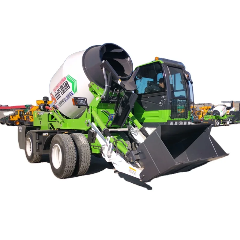 Zhongke Jufeng miniaturized 3.5 cubic meters C self-feeding mixer