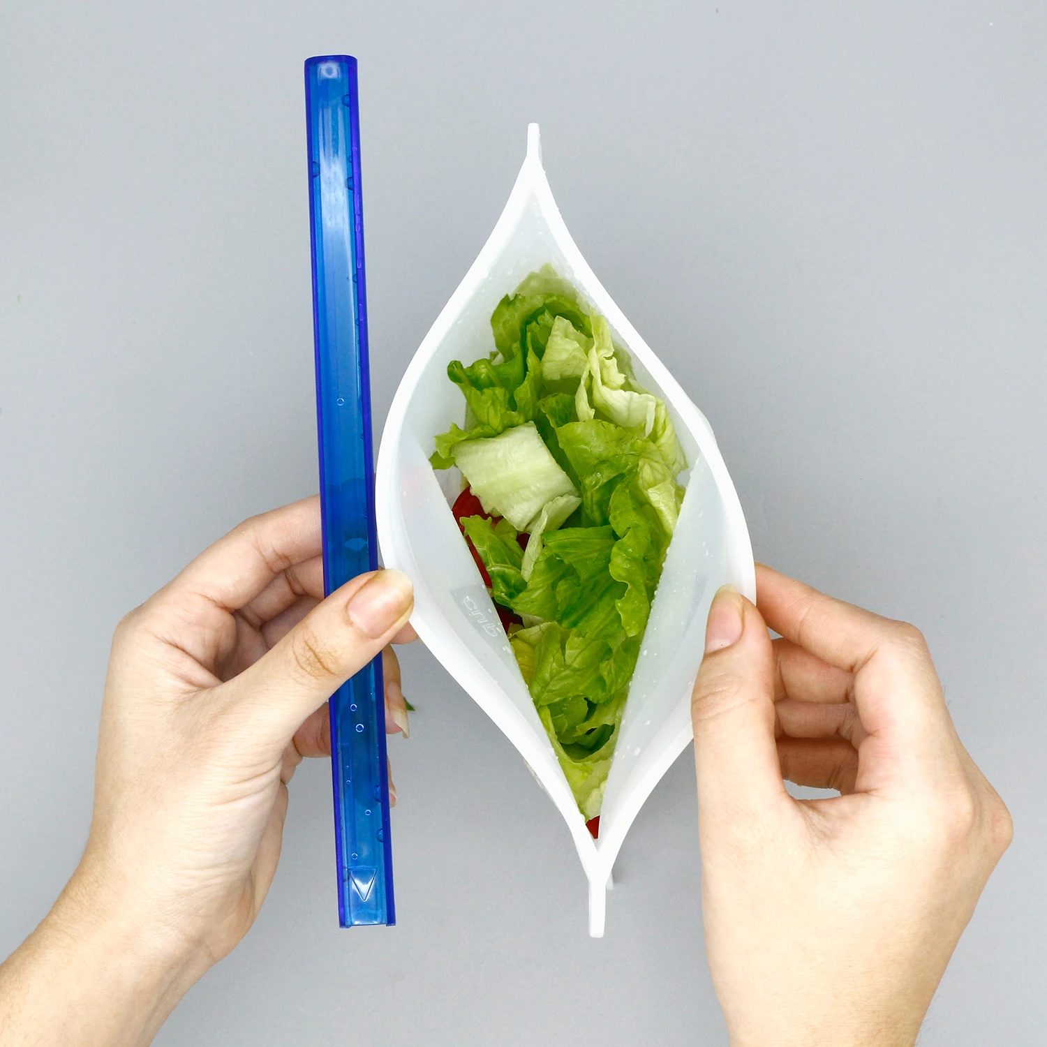 100% Eco Friendly Reusable Vacuum Food Sealing Silicone Vacuum Storage Bag