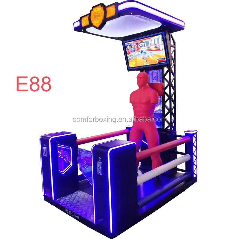 Dynamometry big punch boxing coin operated redemption arcade game machine