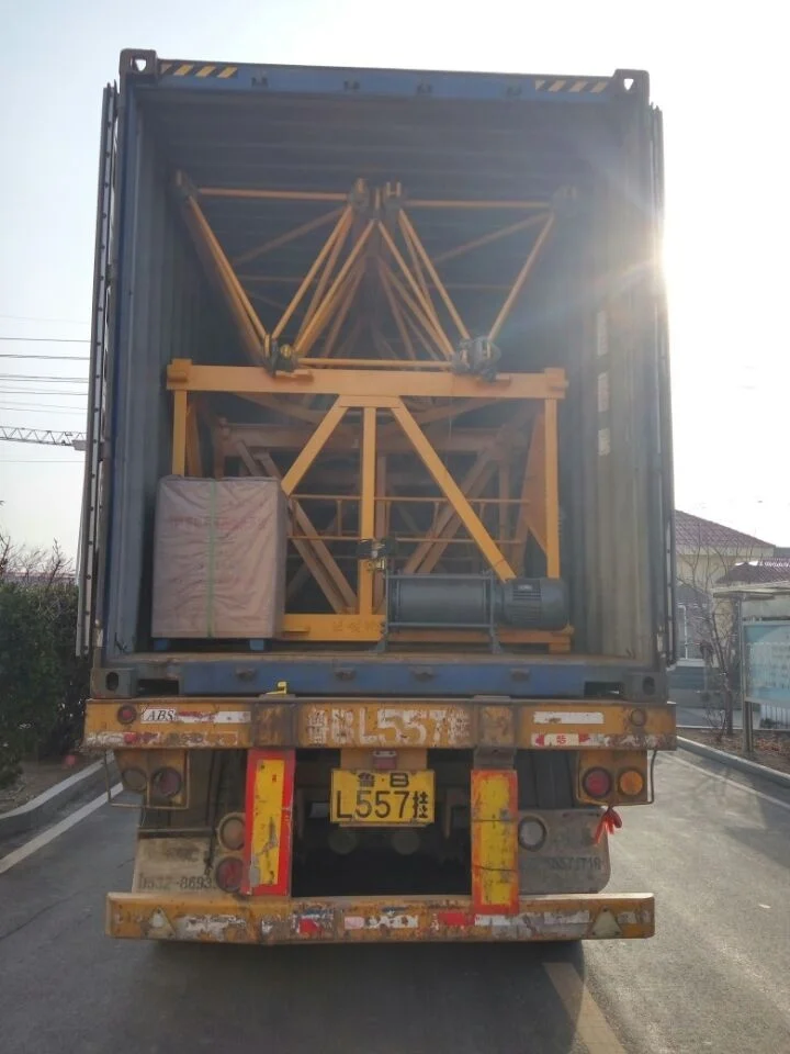 China 3tons small tower crane 42m jib