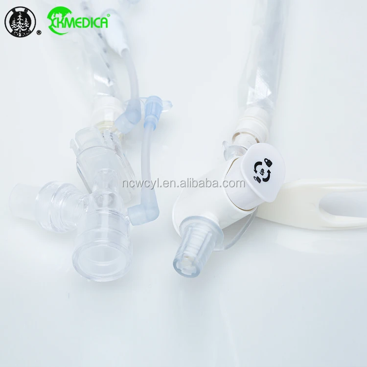 Закрытый всасывающий катетер nanchang, двойной люмен, закрытый всасывающий катетер 1