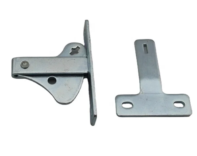 zinc plated d latch & striker with round hook handle for australia market