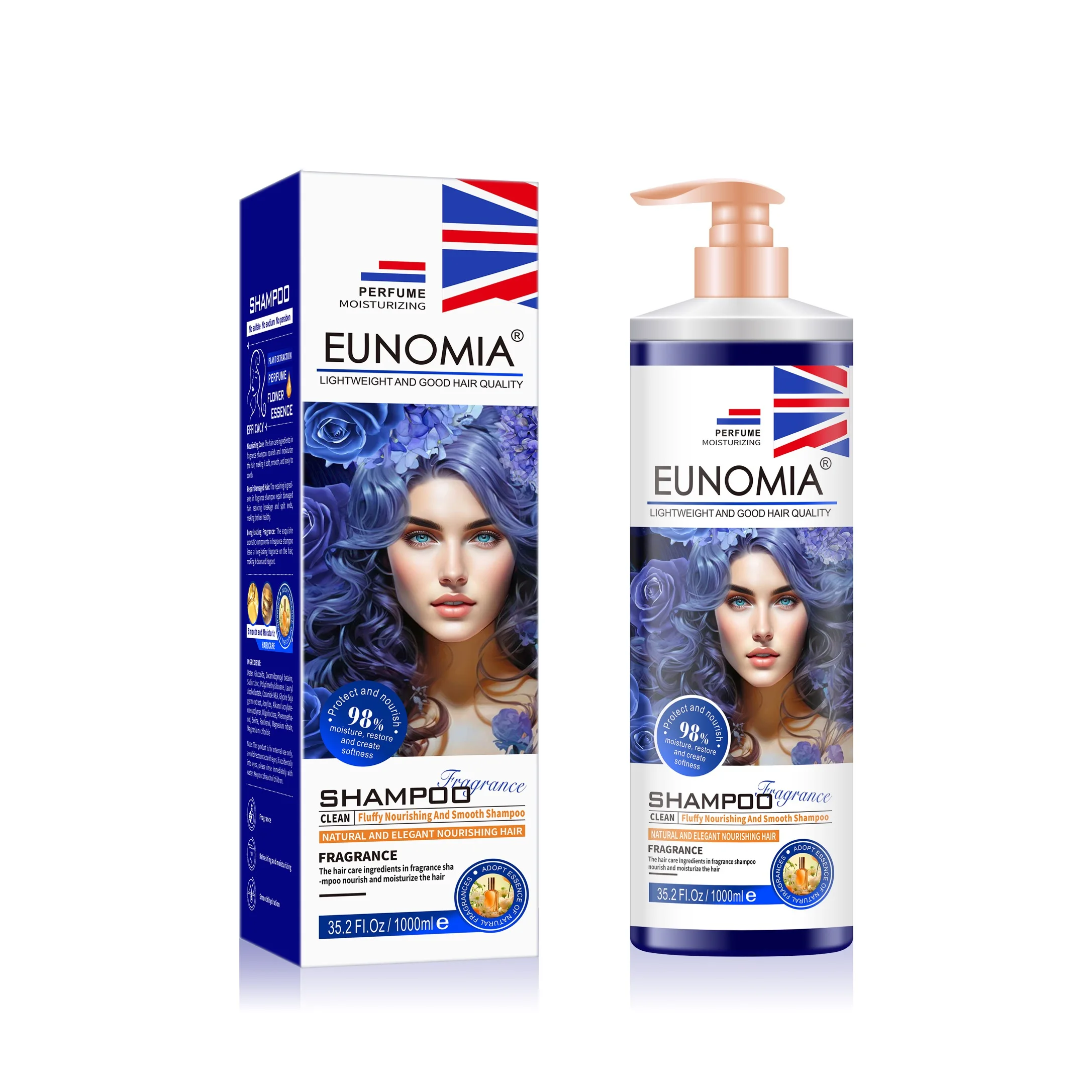 Oem Shampoo and Conditioner Essential Oil Hair Mask Which Can Regulate Secretion Stimulate Hair Regrowth and Reduce Hair Loss