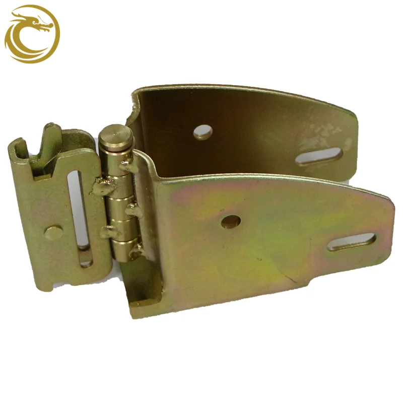 Galvanized E Track Wood Beam Holder Bracket Socket with Track Spring Fitting