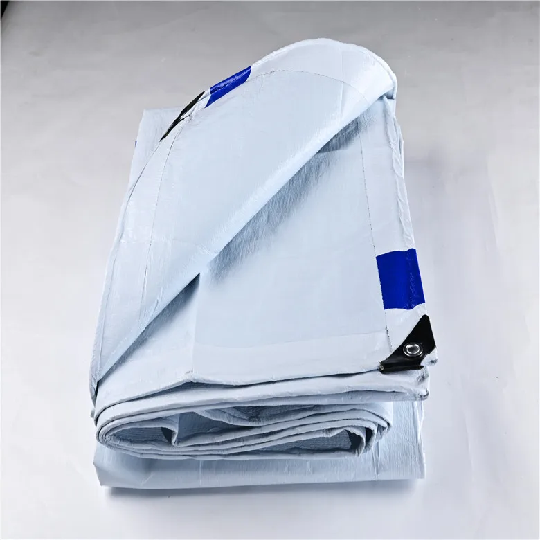 waterproof Canvas fabric for truck tarpaulin PE Canvas Cloth PE Tarpaulin coving PE  Stripe  Tarpaulin With UV Factory