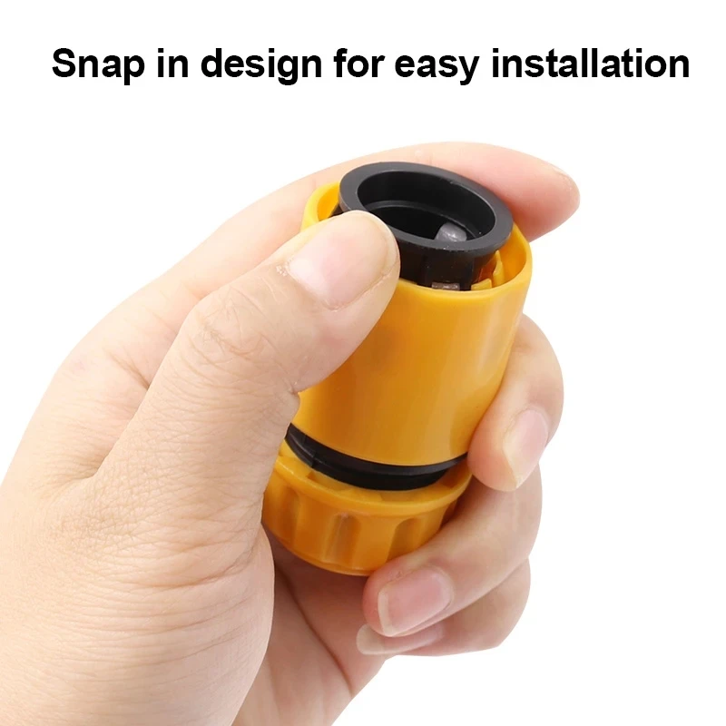 1Pcs Garden Water Pipe Connectors Kits Waterstop Connector Quick Connector Thread Connection Joint 4 Points