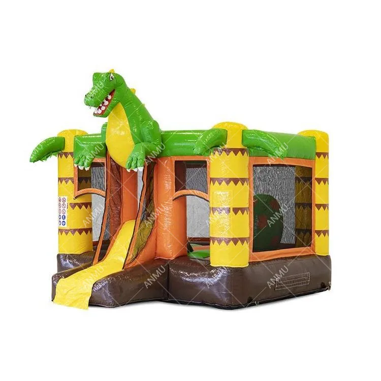 Inflatable bouncer Dinosaur bounce house with Slide Combo bouncy castle for party