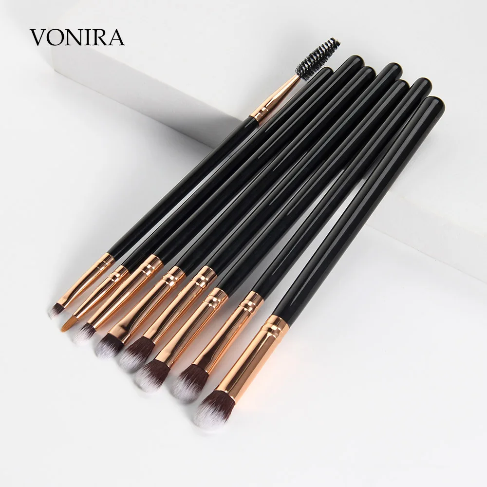 Buy Vonira Factory Cheap Affordable Professional Cosmetic Makeup Brushes Set Synthetic Eye Face Powder Foundation Brushes 13Pcs