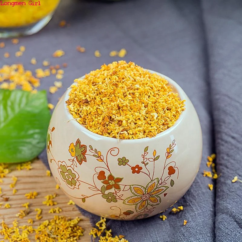 New High Quality Natural Dried Osmanthus Buds Bulk Dried Osmanthus Sugar Free Party Wedding Decorations 1000g