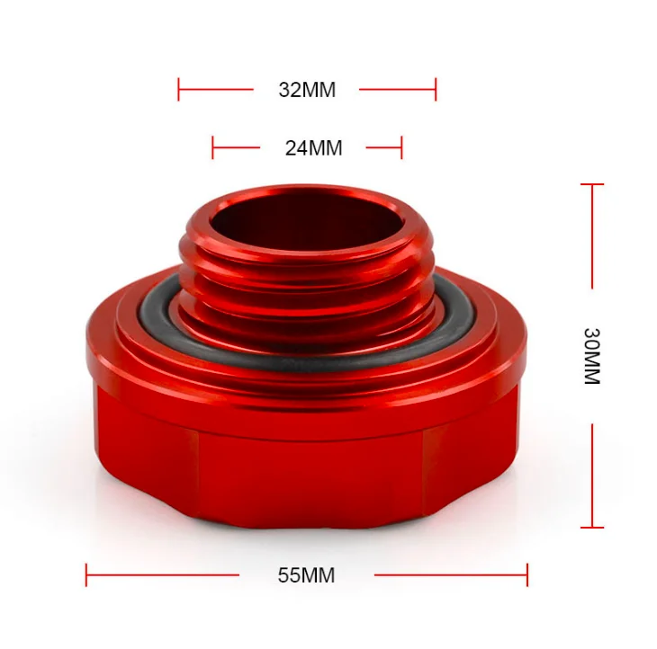 Мощный Алюминиевый автомобильный масляный наполнитель, крышка гоночного масляного бака двигателя для двигателей Honda civic серии B/D/K/H/F JDM M32 x 3,5