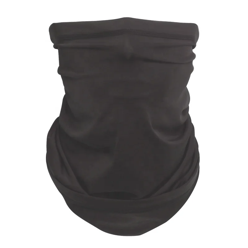 
UPF40+ Neck Gaiter Running Multifuntional Tubular Bandana Anti-UV Unisex Face Mask Custom Logo Tube Headwear 
