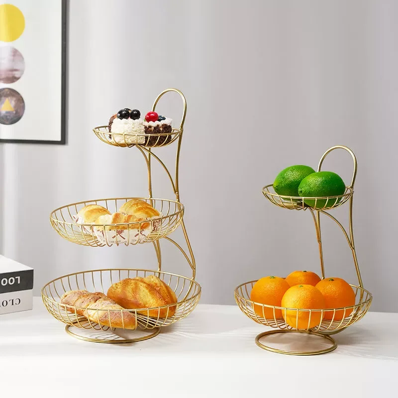 simple design chrome metal storage /wire basket /chrome wire fruit basket