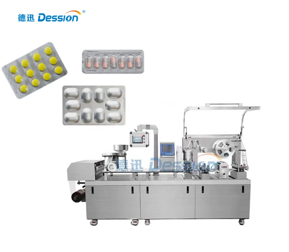 HIGH-precision capsule pill Milk slice blister packing and sealing machine Factory price