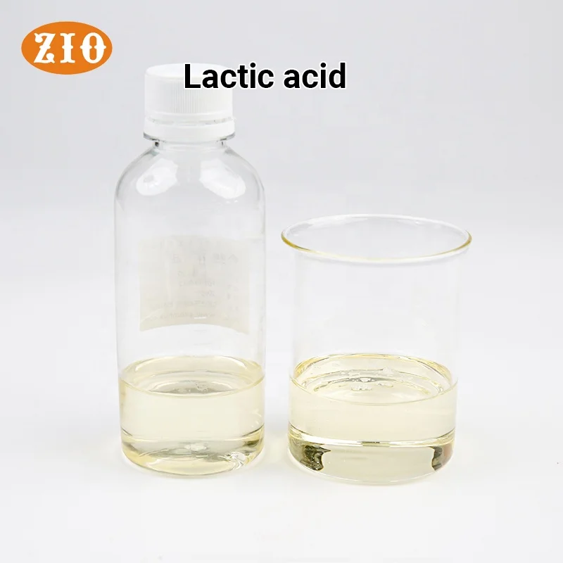Lactic Acid Factory Supply Price Cas 50-21-5 Bulk Lactic Acid  Food Grade