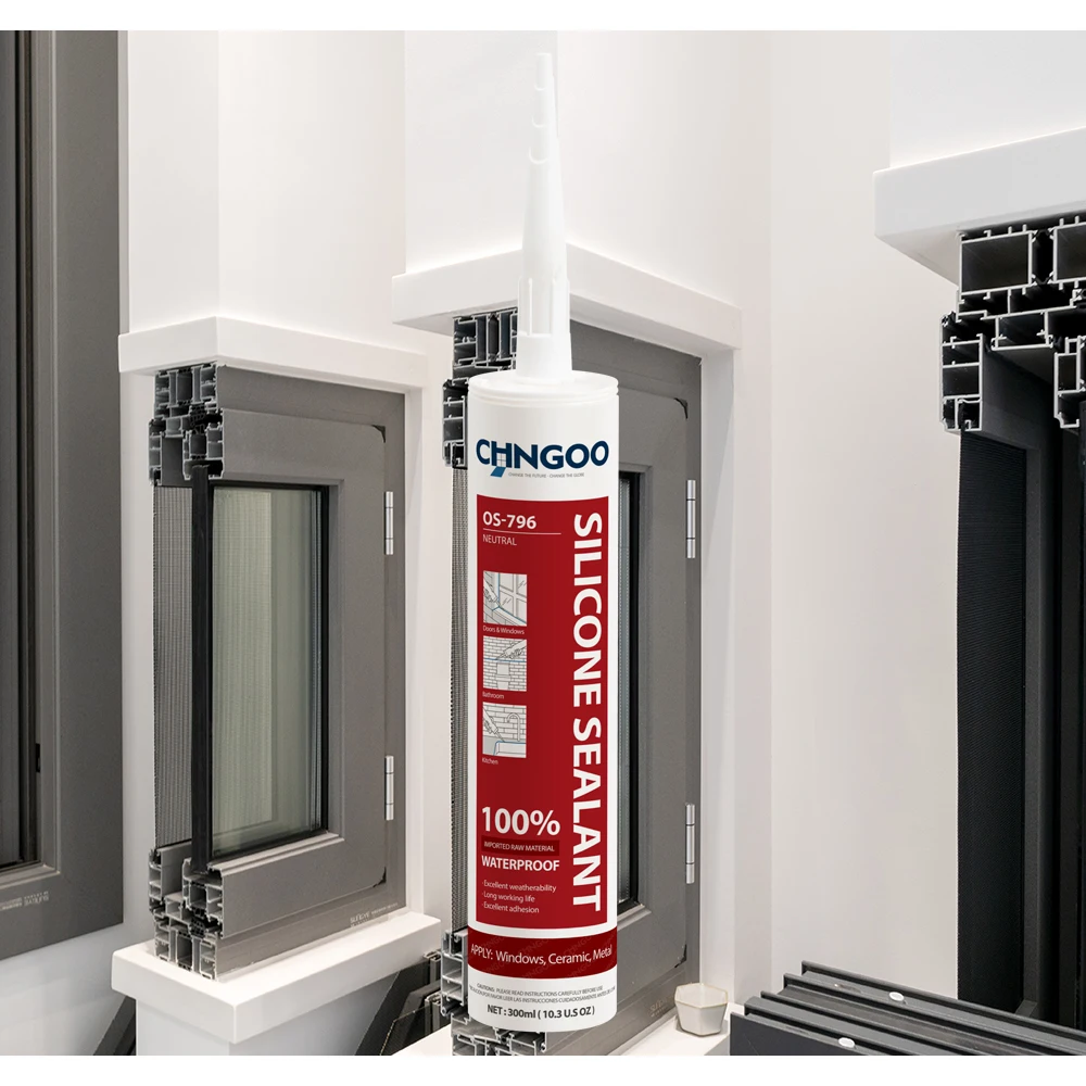 CHNGOO Latex Caulk CT1 Fabric Adhesive One-component Neutral Silicone Sealant