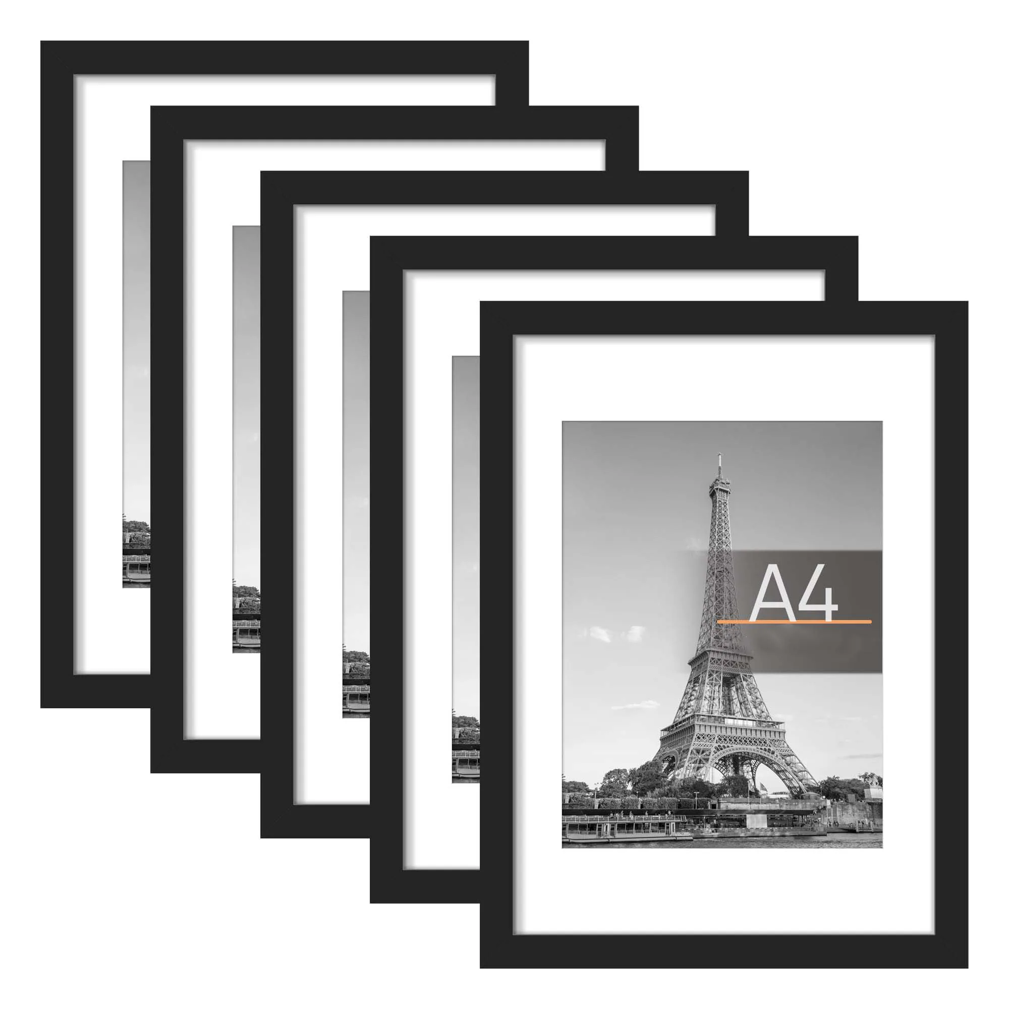 Factory OEM Product Picture Frames for Wall Wooden Poster Frames with Plexiglass for Prints Poster and Art