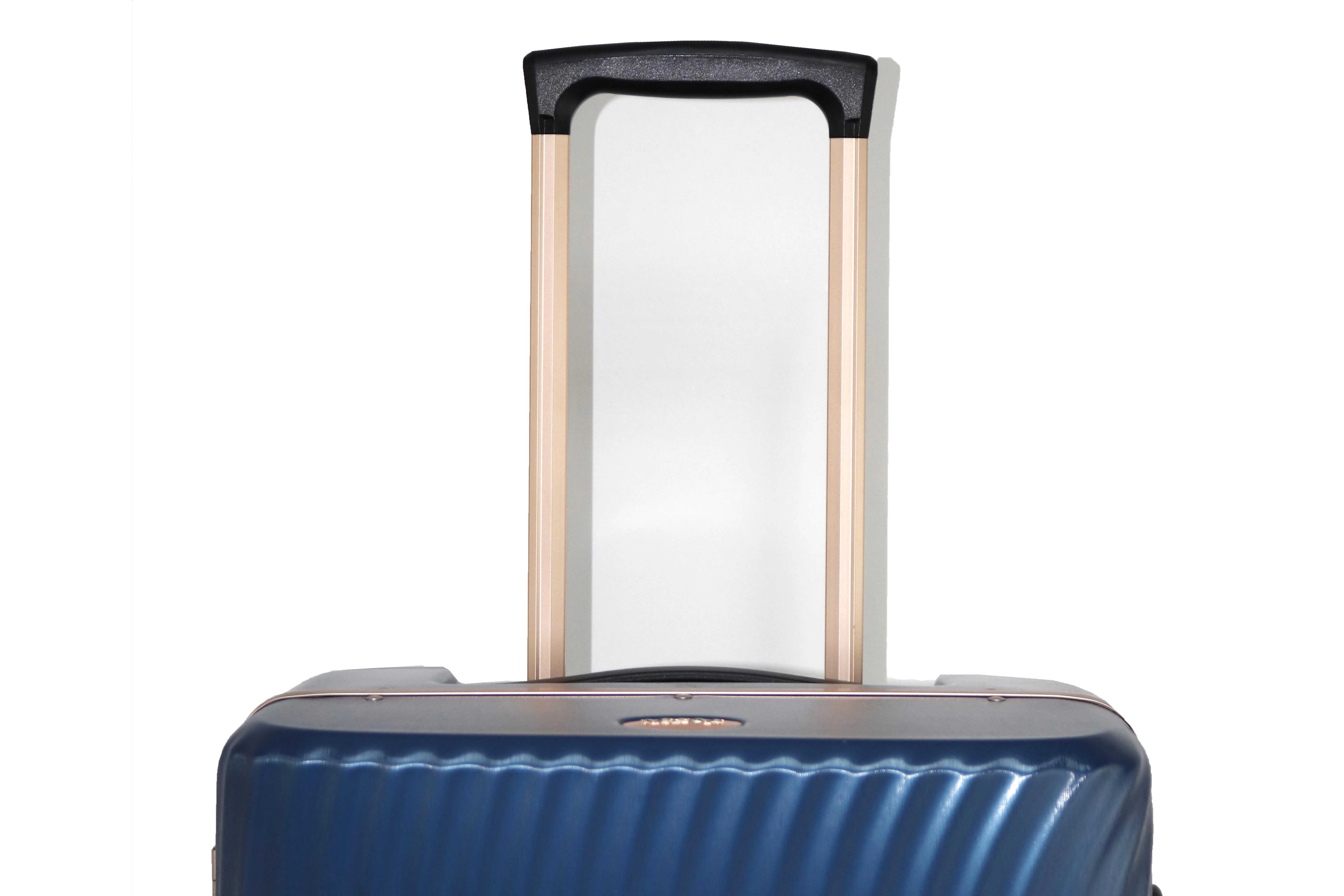 Hot selling Germany Bayer PC Aluminum mini frame trolley case suitcase with TSA combination lock luggage set