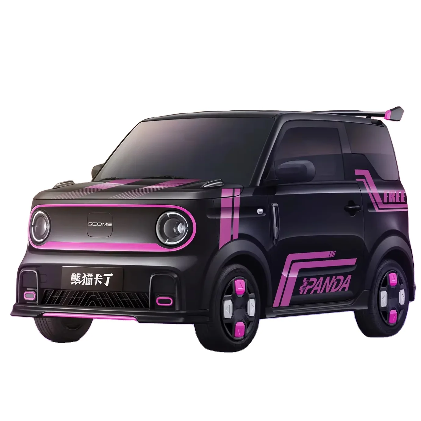 Panda 2024 200km Panda Kart Pure Electric Mini Car Electric vehicle single speed gearbox