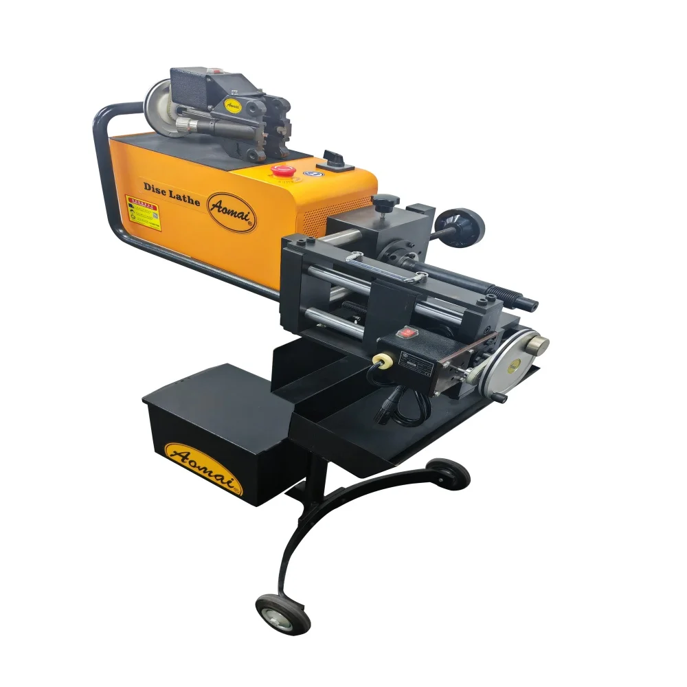 AM-983 Dual Function On&Off Car Brake Disc Machine Grinding Disc Machine Optical Brake Disc Machine AM983 AM-983GD