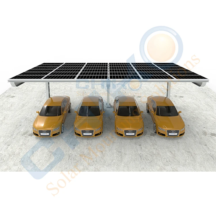 Customized Solutions Home Parking Solar Racking Steel Aluminum Carport Structure