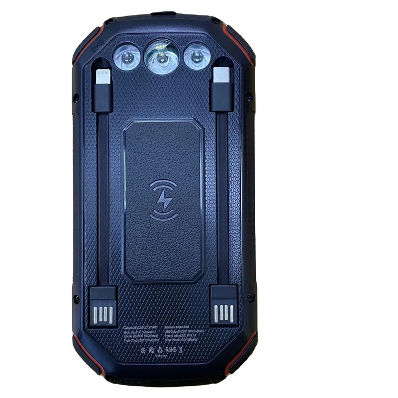 wireless Camping Solar Power Bank 20000mah Portable Cell phone charger with Led flashlight