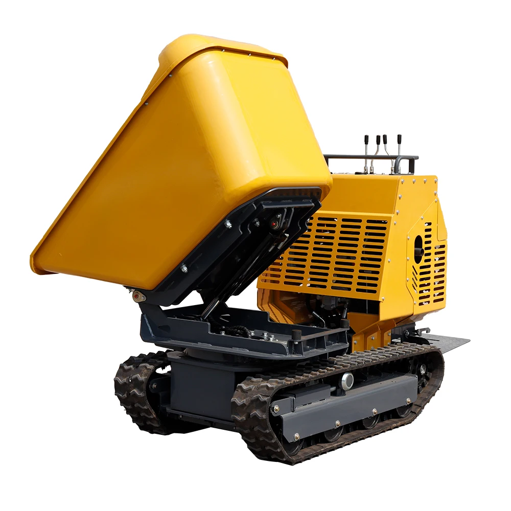 Mini Dumper 500 kg 800kg Small Dump Truck Portable Crawler Dump Truck