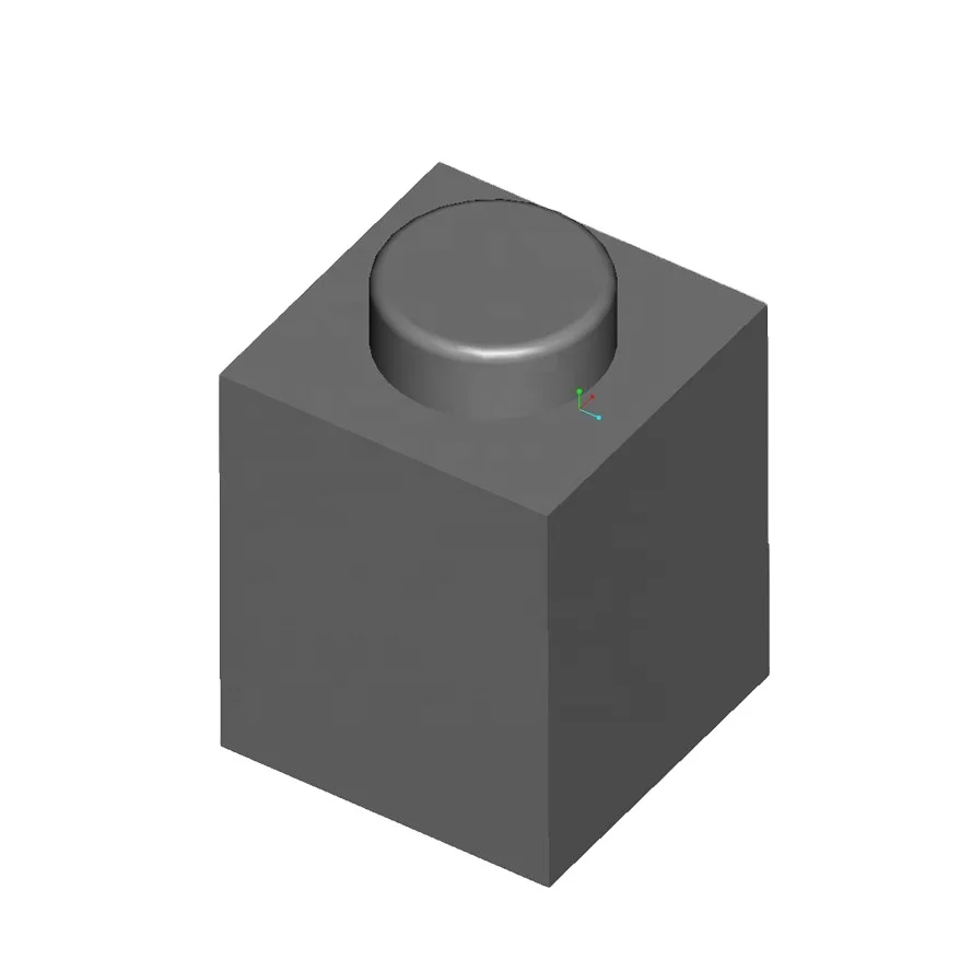 ZHEGAO 1X1 dot bricks plate  Building Bricks Blocks Toy