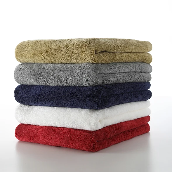 Hand Face Hotel Cotton Bath Towel With Excellent Water Absorption