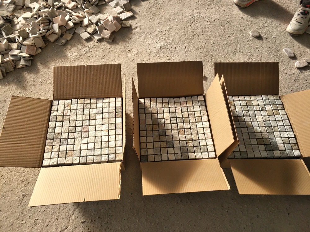 Wholesale Slate Mosaic Tiles For Indoor And Outdoor Wall Decorations