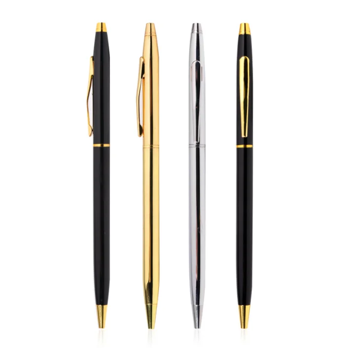 Promotional metal customized ball pen promotional OEM and ODM custom logo metal ball pen