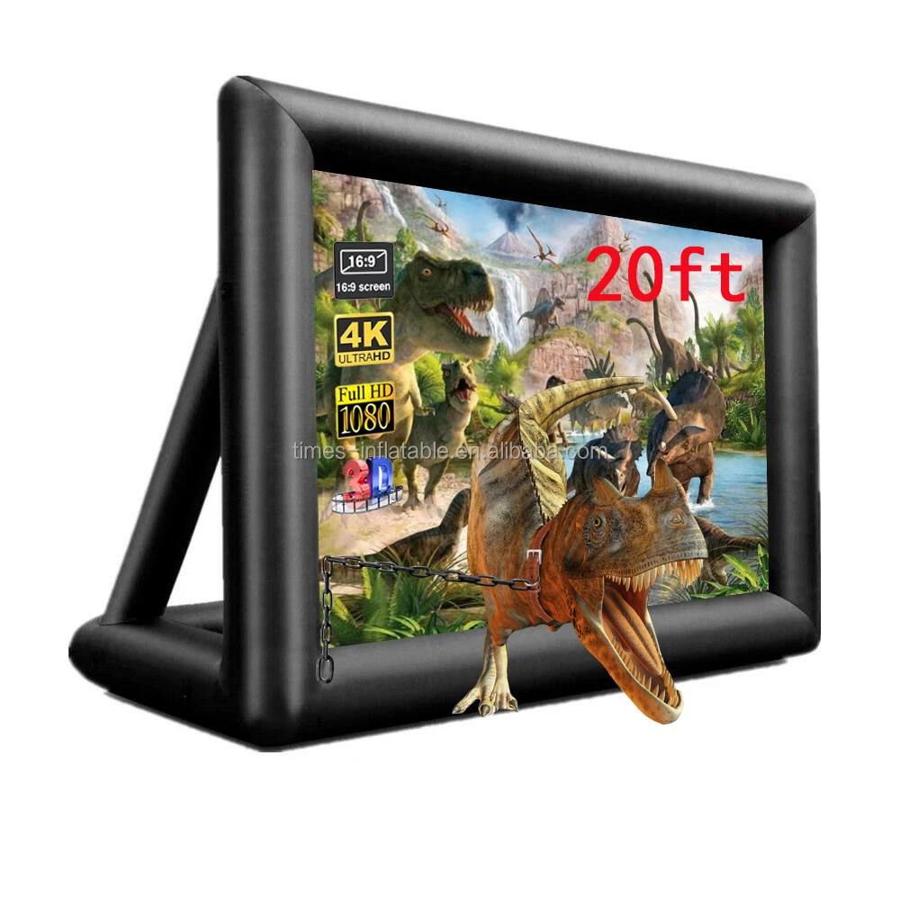 Горячая Распродажа! Надувной задний экран для кинотеатра