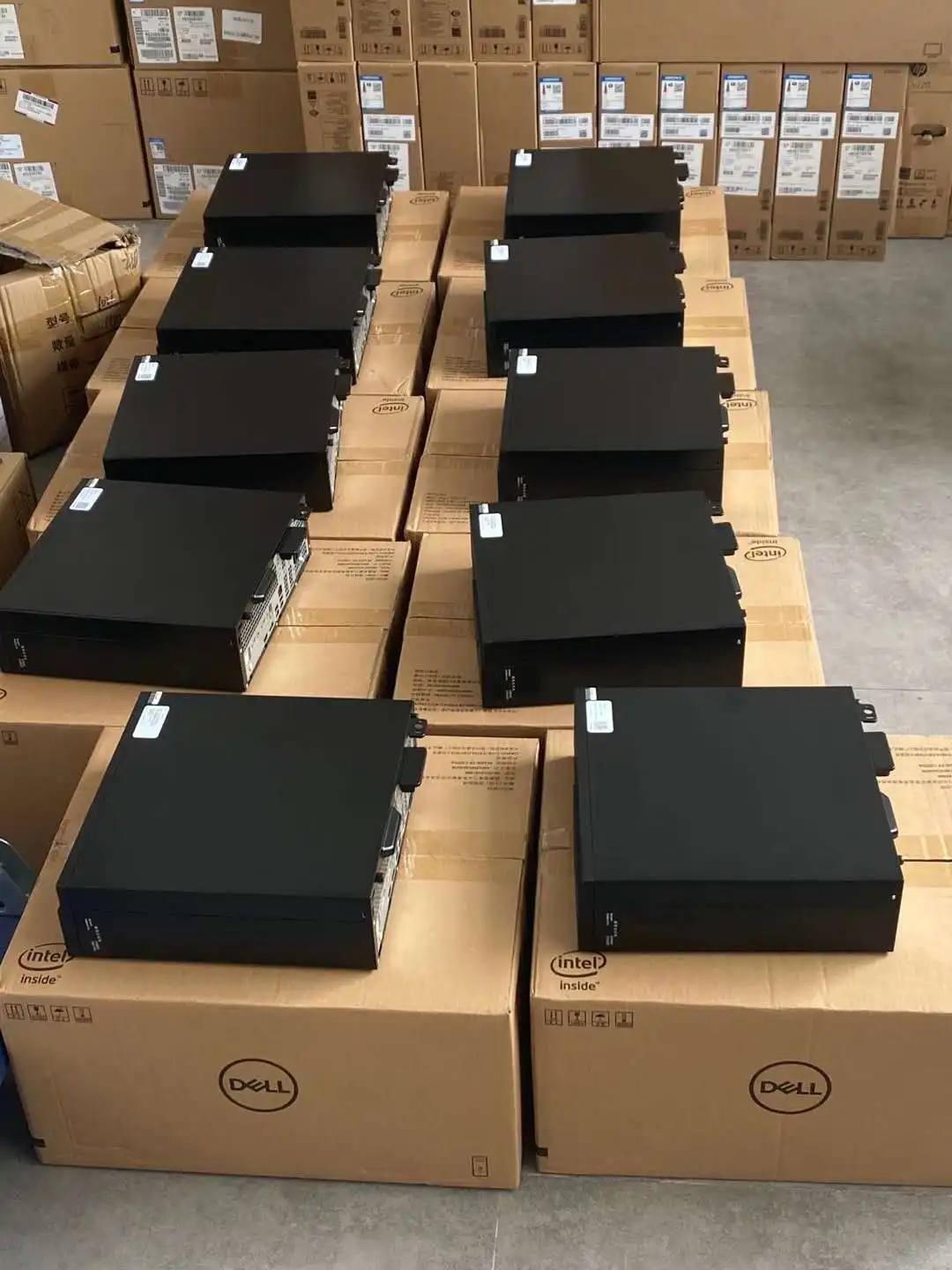 Совершенно новый системный блок компьютера dell optiplex 3080mff микроформ-фактор