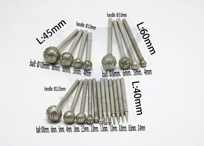 Hot sell Diamond Burrs Jewelry Making Tool Diamond rock drill bit tile Diamond drill bit