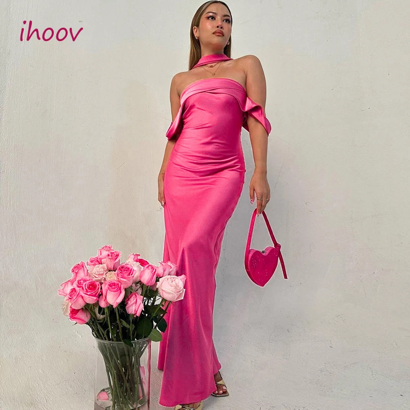 Solid gorgeous dress Straight gowns for women evening dresses lady elegant 2023