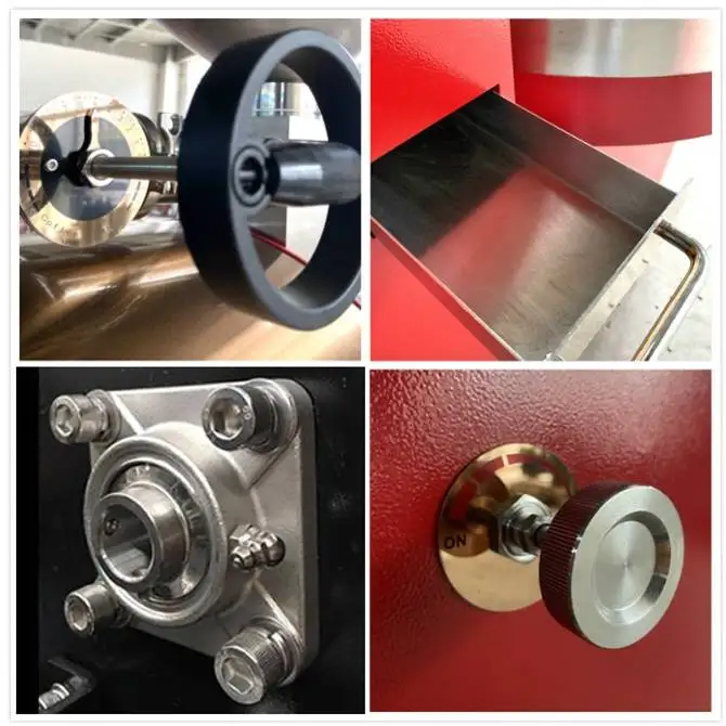 WINTOP WK-1 Commercial Coffee Roaster Machines 1kg Coffee Roasting Machine  Tostadoras De Cafe Button