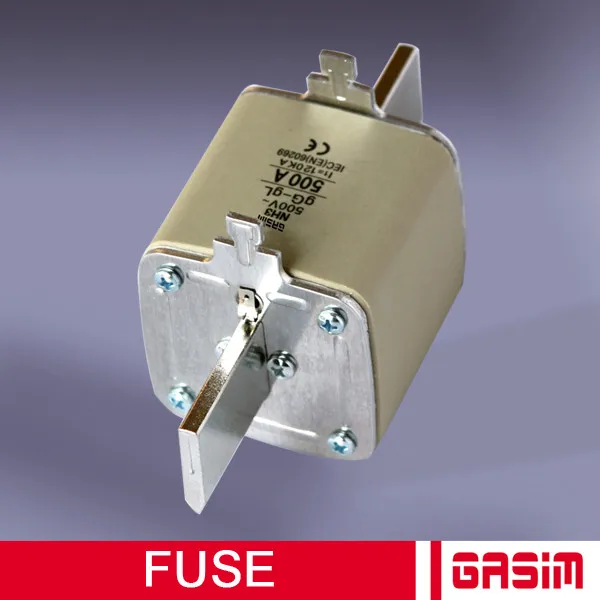 Hot Sell Hgih Quality Fuse Link With Fuse Base 500A 630A NT3 Low Voltage Fuse