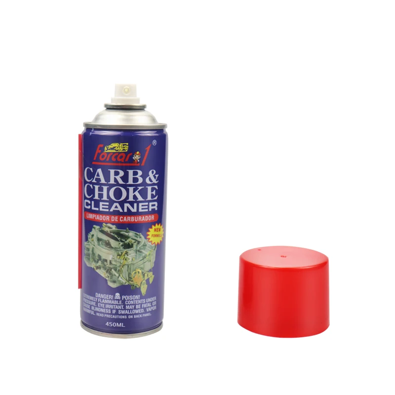450ml FORCAR1 Oem Accepted Carb & Choke Cleaner Carburetor Cleaning Spray for Car Throttle Engine Cleaner