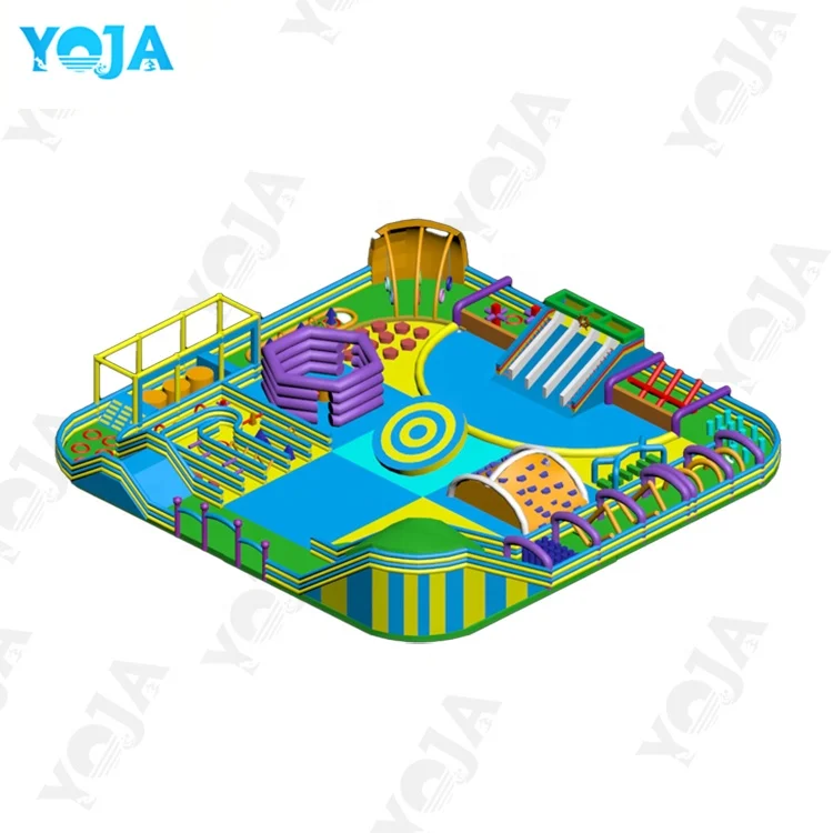 inflatable playground kids theme park for sale amusement park theme inflatable castle