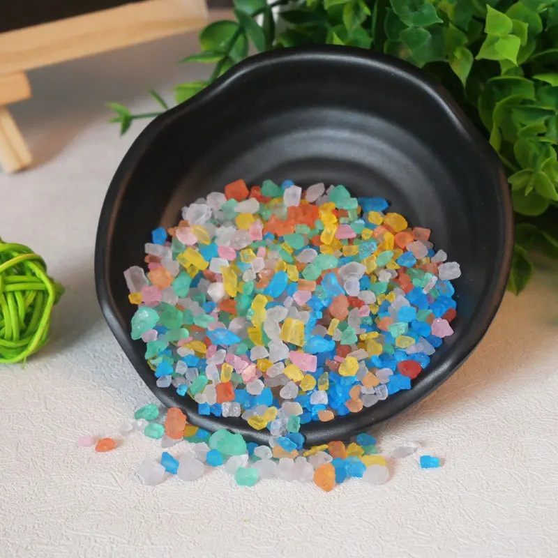 Скраб для ухода за лицом соль ванны товары кожей цветная