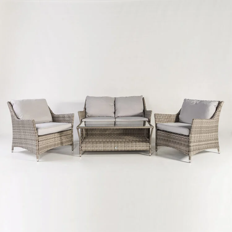 Luxury 4pcs Los Angeles Garden Sofa Sets Furniture for Patio Terrace Garden