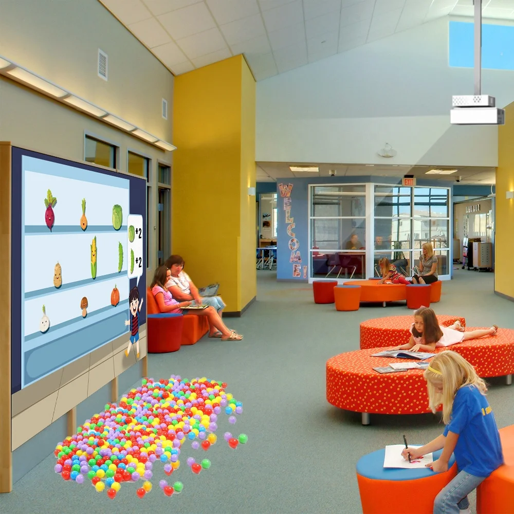 ChariotTech other amusement park products: interactive crazy ball games system