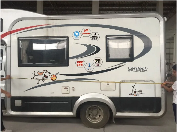 custom label waterproof self adhesive decal auto car door decoration sticker logo and brand name sticker