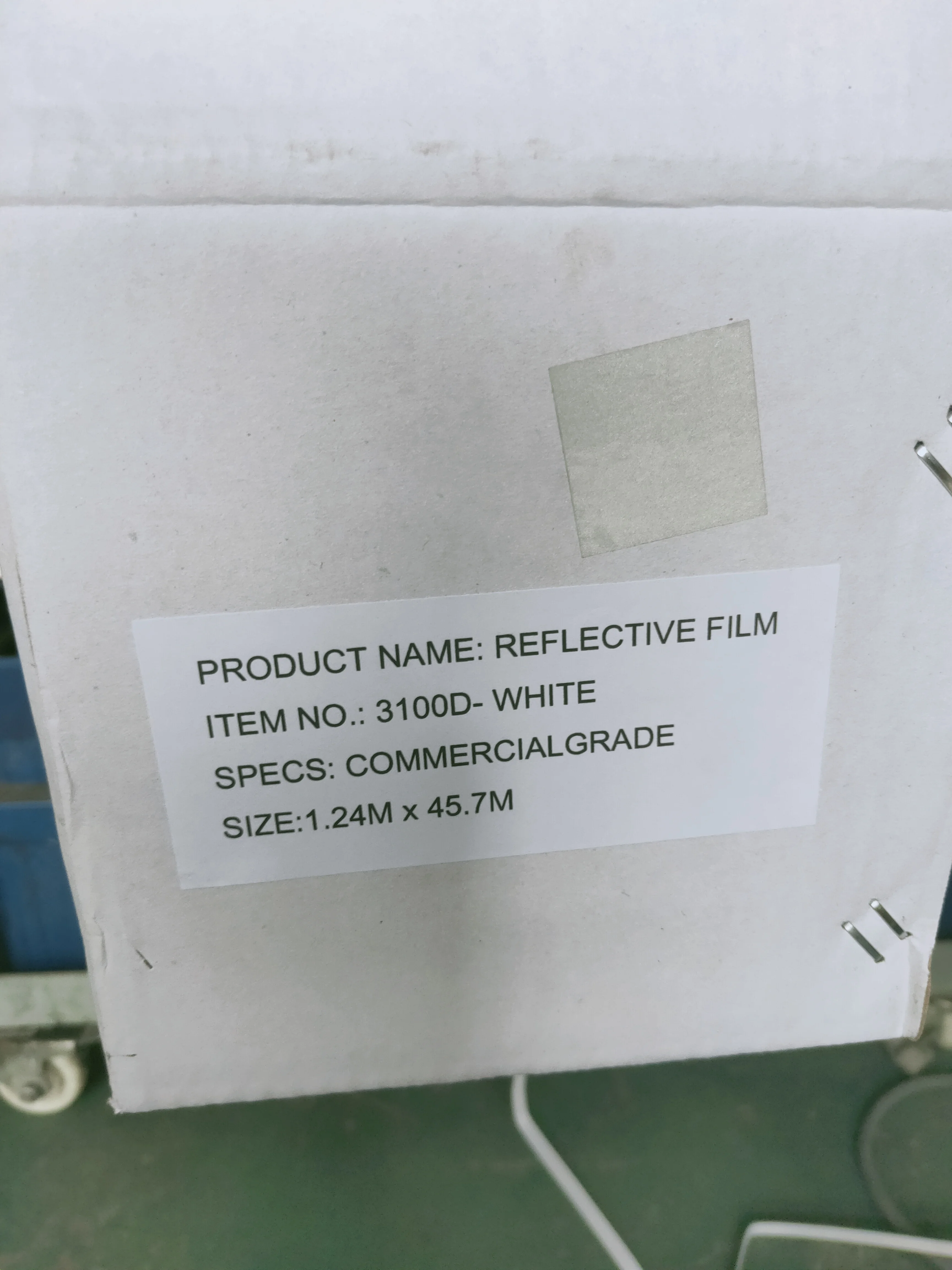 High quality light self adhesive reflective film for advertising