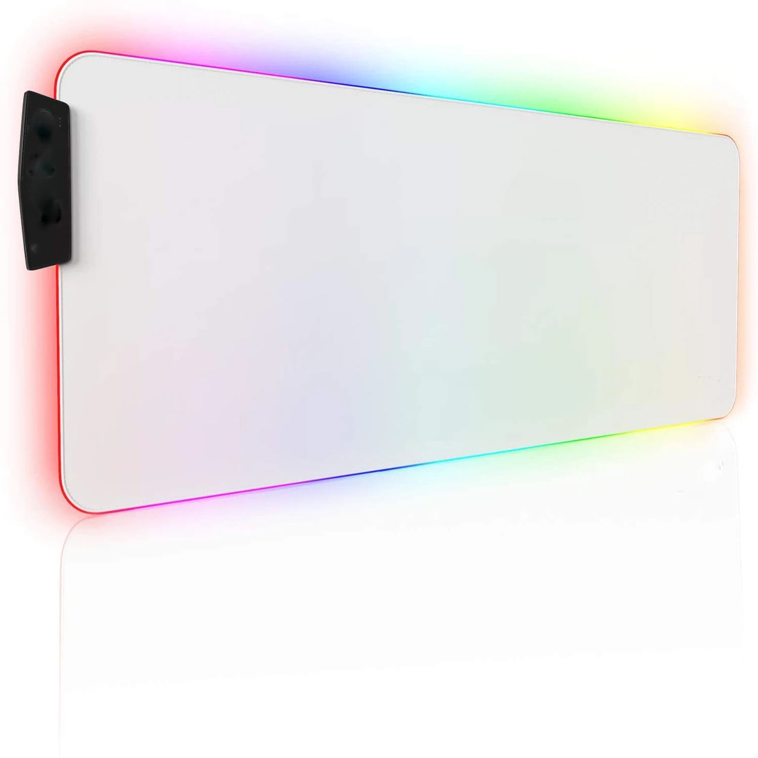 XL XXL White RGB Mouse Pad