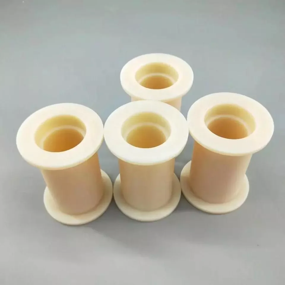 MC nylon plastic insert bushing sleeve for shaft tube pipe PA6 nylon gasket/flange