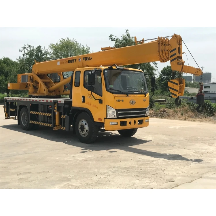 Best quality  12 ton construction crane truck FRK6-JF12T mobile truck crane
