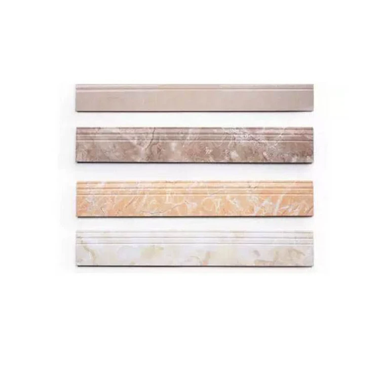 Jiangsu Factory Impact Resistant White Pvc Skirting Board 120Mm Pvc Plastic Baseboards