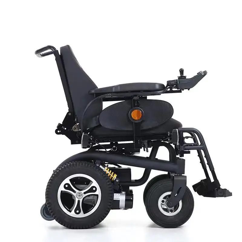 electromagnetic brake excellent obstacle crossing wheelchair electric power wheelchair for disabled handicap wheelchair- SWC01