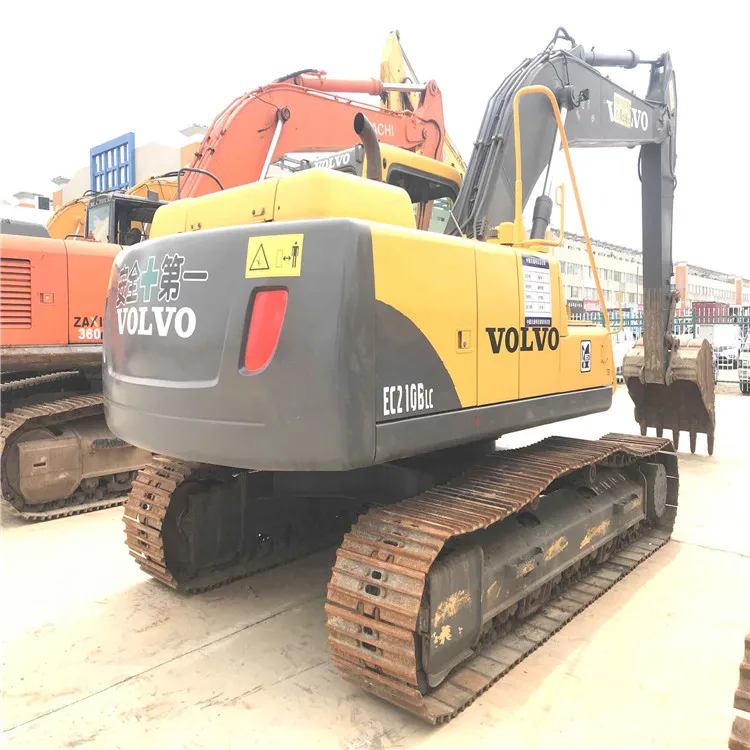 Used Volvo EC210 Hydraulic Crawler Excavator