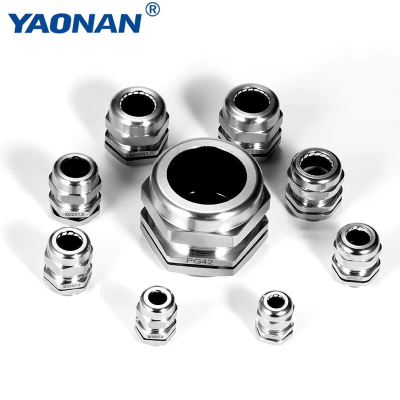 Латунные кабельные ЖЕЛЕЗЫ IP68 электрические вложения Водонепроницаемый Металл Стандартный пыли профилактики